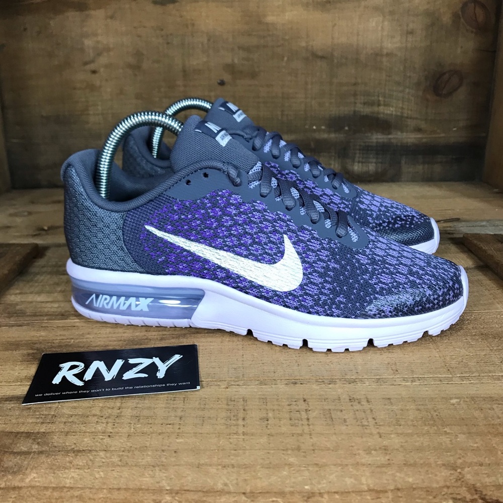 NEW Nike Air Max Sequent Two Light Carbon - Picture 1 of 7